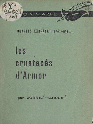 cover image of Les crustacés d'Armor
